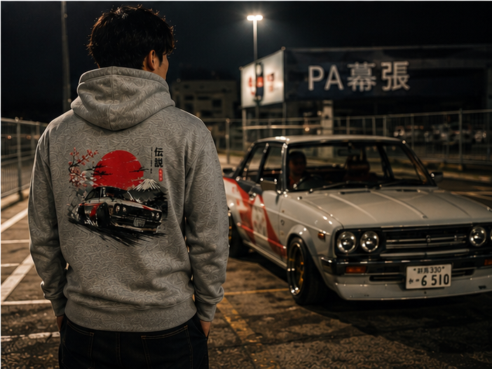 Irohazaka Drift Unisex Hoodie