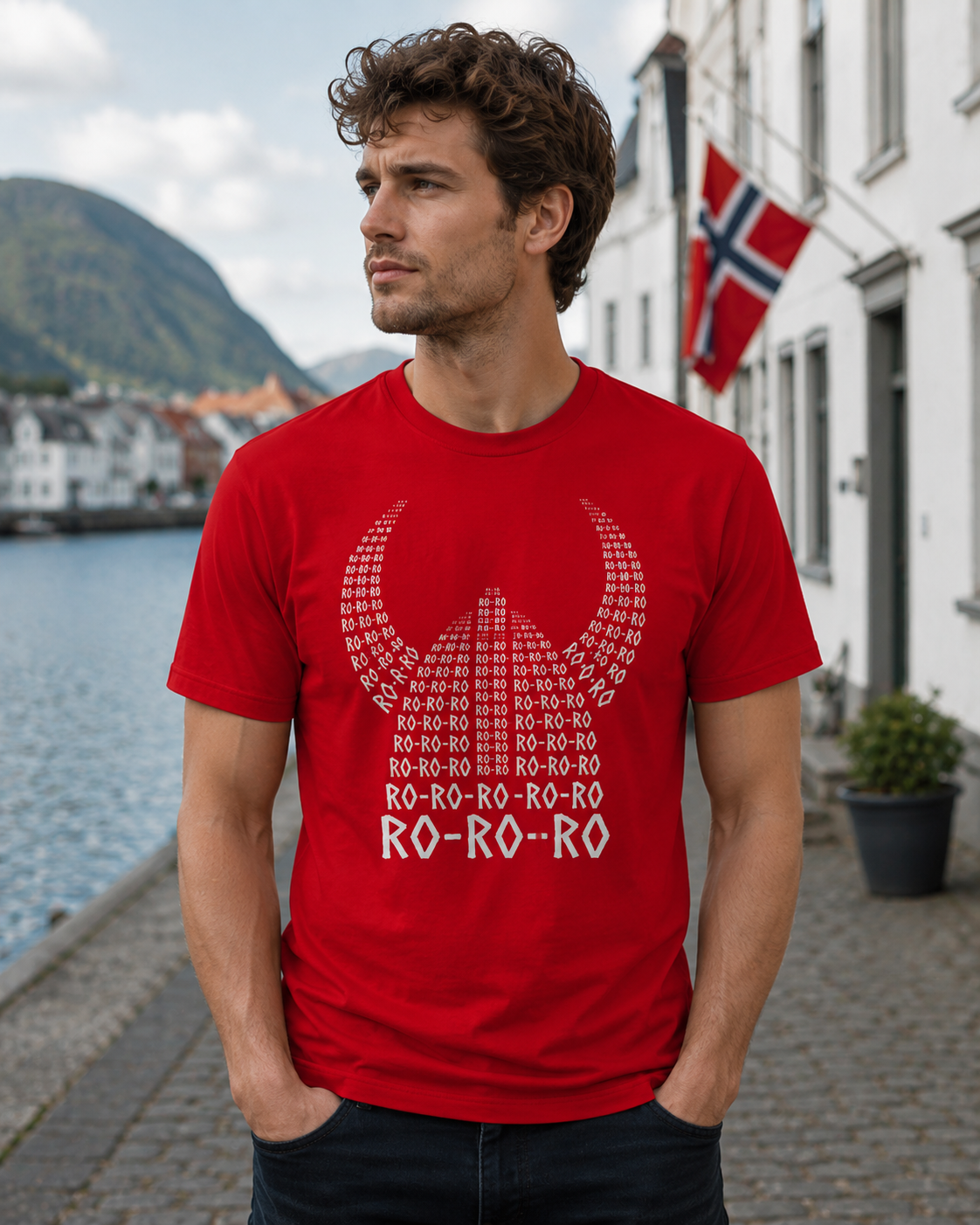RO-RO-RO! The Helmet - Norway Edition Unisex t-shirt