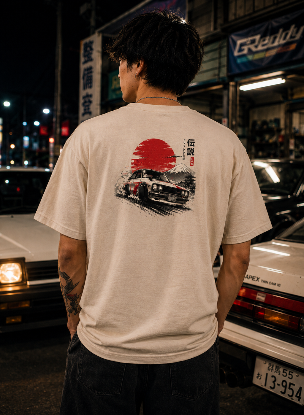 Irohazaka Drift - classic tee, unisex