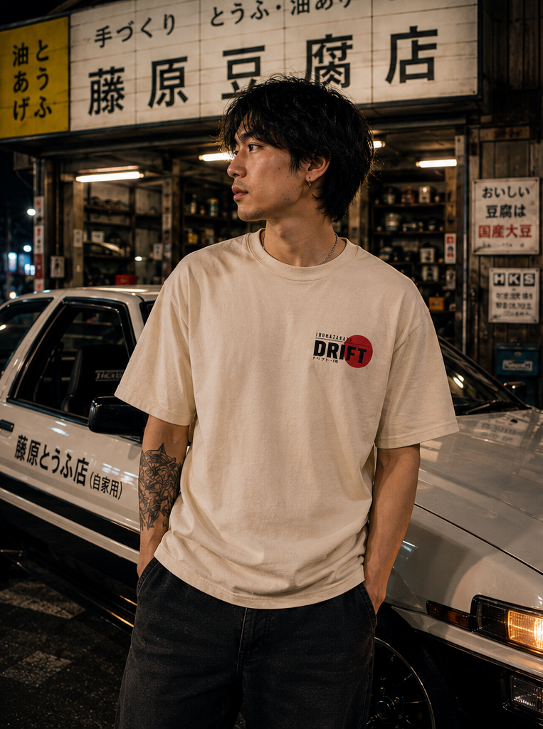 Irohazaka Drift - classic tee, unisex