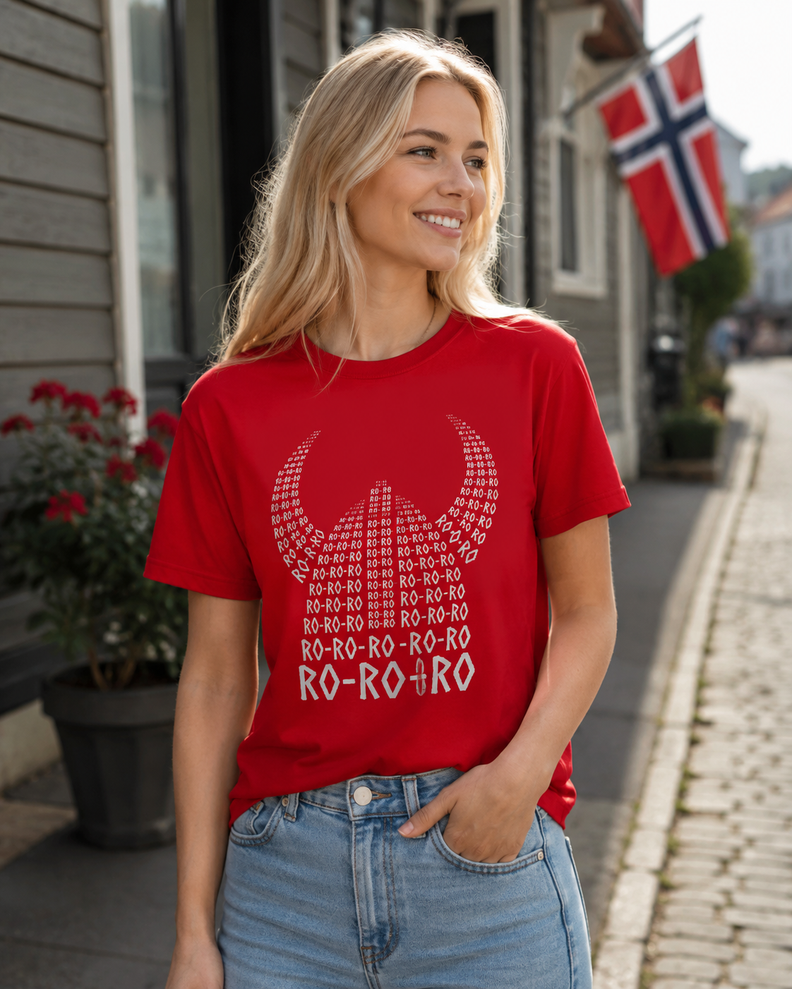 RO-RO-RO! The Helmet - Norway Edition Unisex t-shirt