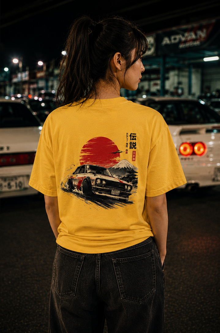 Irohazaka Drift - classic tee, unisex