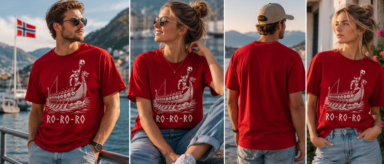Ro Ro! Norway Edition - Unisex classic tee